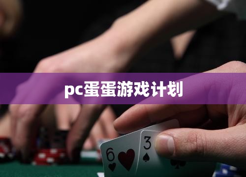 pc蛋蛋游戏计划